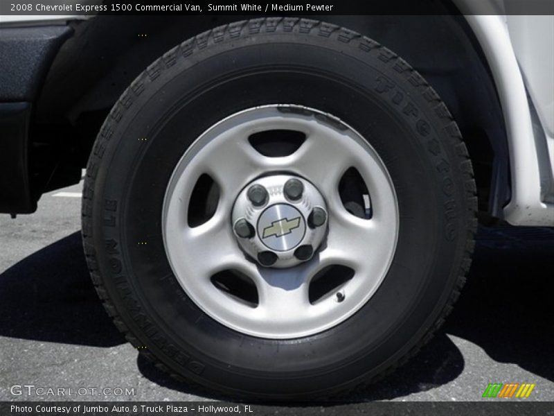 Summit White / Medium Pewter 2008 Chevrolet Express 1500 Commercial Van