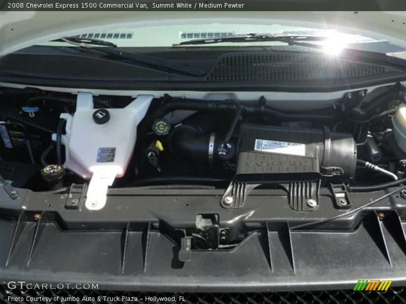 Summit White / Medium Pewter 2008 Chevrolet Express 1500 Commercial Van