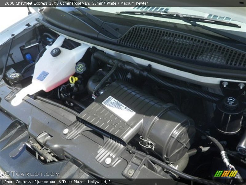 Summit White / Medium Pewter 2008 Chevrolet Express 1500 Commercial Van