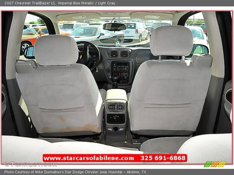 Imperial Blue Metallic / Light Gray 2007 Chevrolet TrailBlazer LS