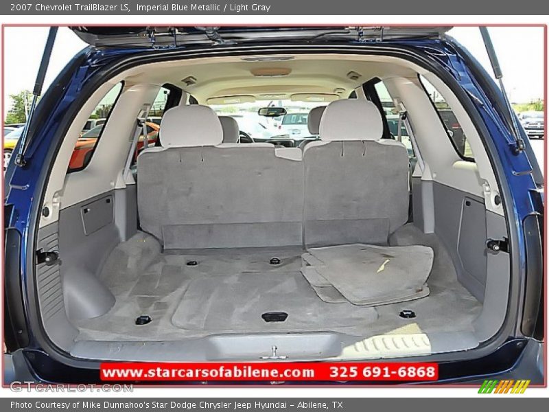 Imperial Blue Metallic / Light Gray 2007 Chevrolet TrailBlazer LS