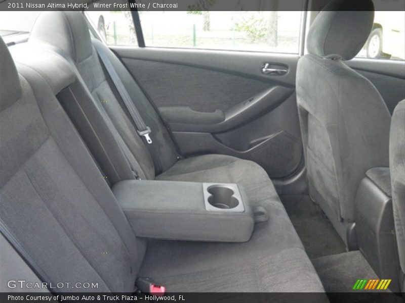 Winter Frost White / Charcoal 2011 Nissan Altima Hybrid