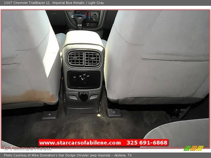 Imperial Blue Metallic / Light Gray 2007 Chevrolet TrailBlazer LS