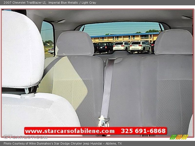 Imperial Blue Metallic / Light Gray 2007 Chevrolet TrailBlazer LS