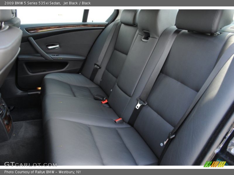 Jet Black / Black 2009 BMW 5 Series 535xi Sedan