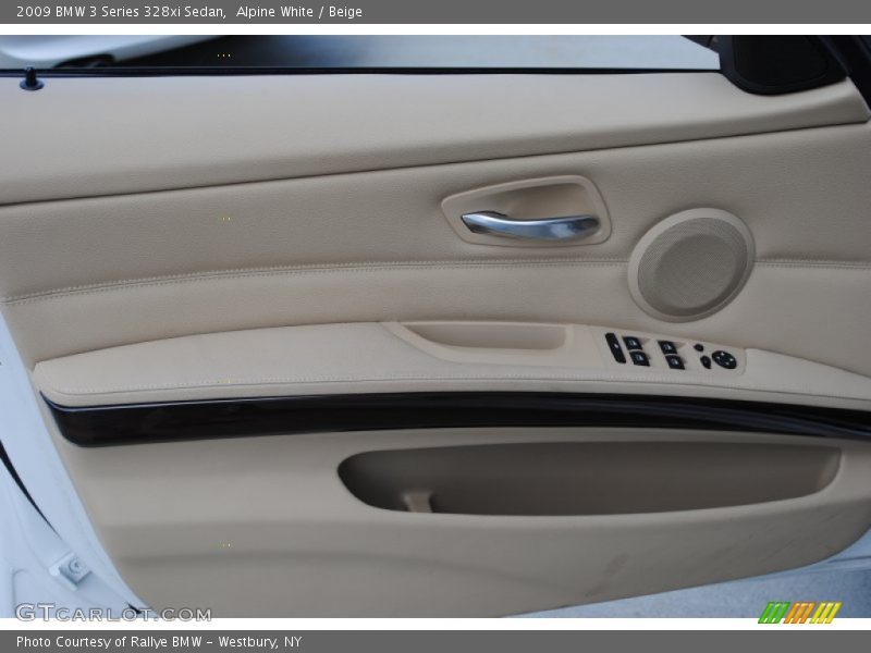 Alpine White / Beige 2009 BMW 3 Series 328xi Sedan