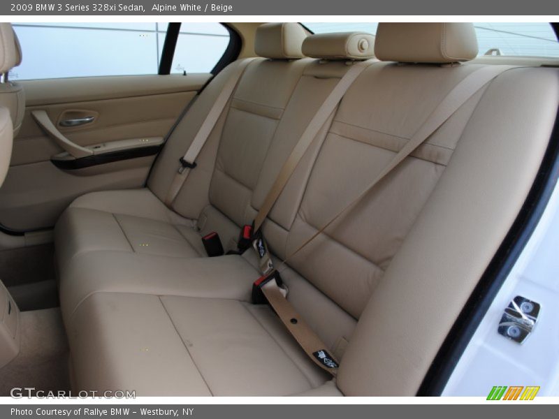 Alpine White / Beige 2009 BMW 3 Series 328xi Sedan