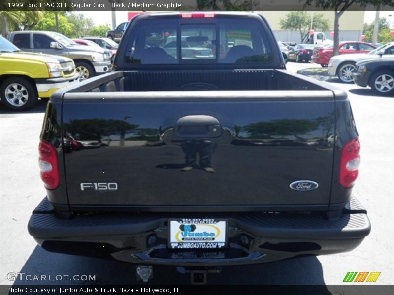 Black / Medium Graphite 1999 Ford F150 XLT Regular Cab