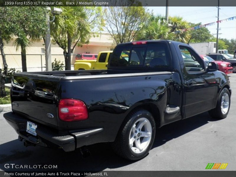 Black / Medium Graphite 1999 Ford F150 XLT Regular Cab