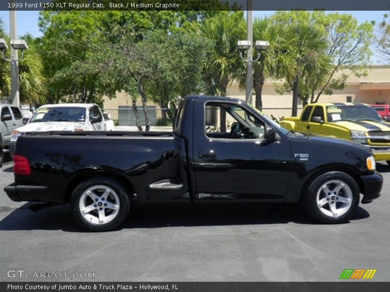 Black / Medium Graphite 1999 Ford F150 XLT Regular Cab