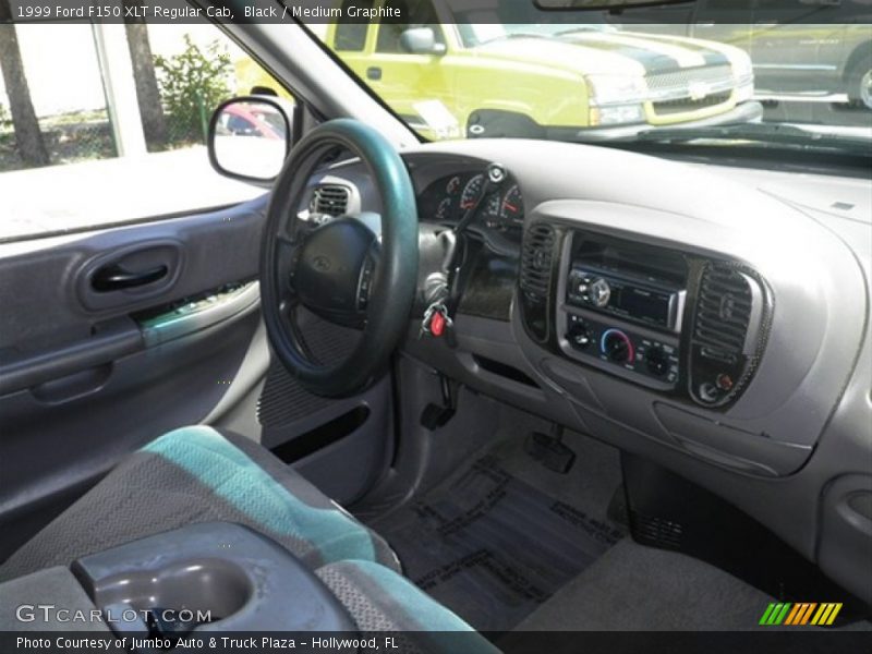 Black / Medium Graphite 1999 Ford F150 XLT Regular Cab