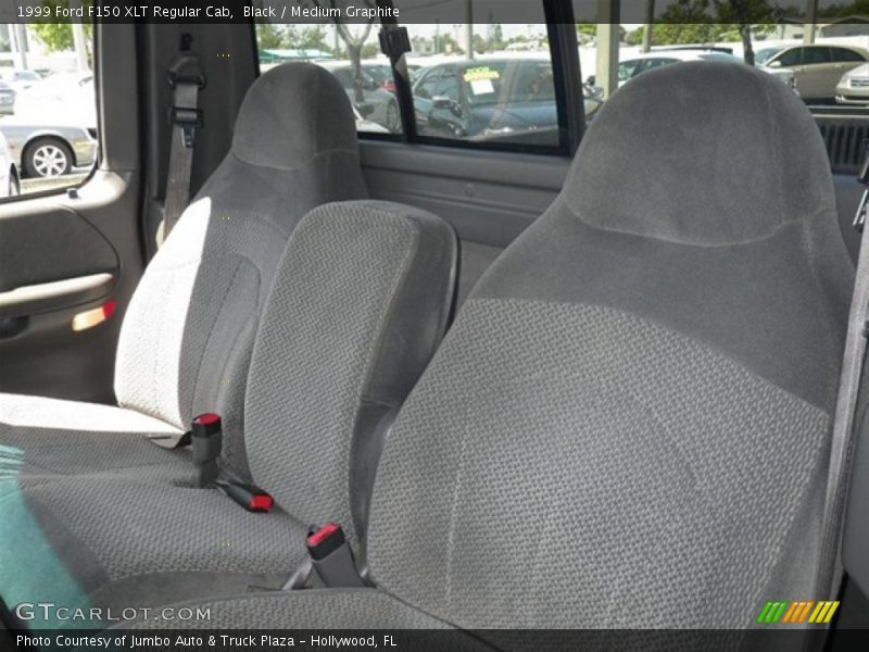Black / Medium Graphite 1999 Ford F150 XLT Regular Cab