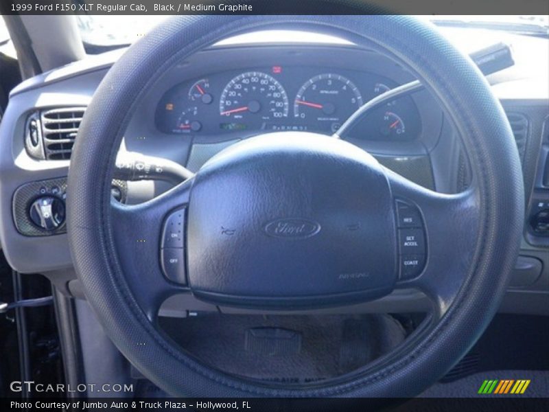 Black / Medium Graphite 1999 Ford F150 XLT Regular Cab