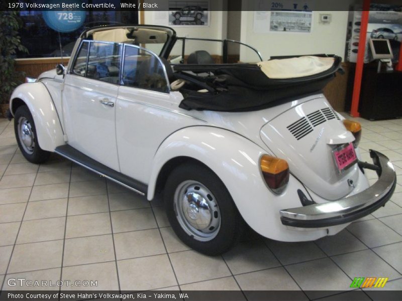  1978 Beetle Convertible White