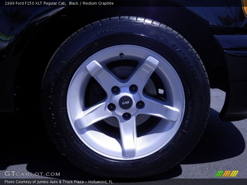 Black / Medium Graphite 1999 Ford F150 XLT Regular Cab