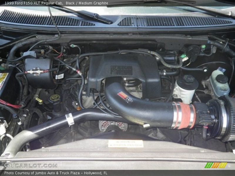 Black / Medium Graphite 1999 Ford F150 XLT Regular Cab