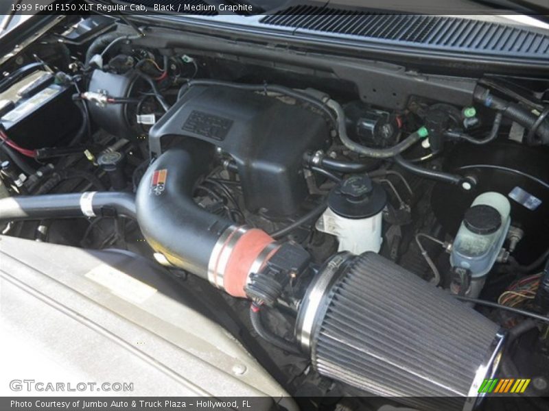 Black / Medium Graphite 1999 Ford F150 XLT Regular Cab