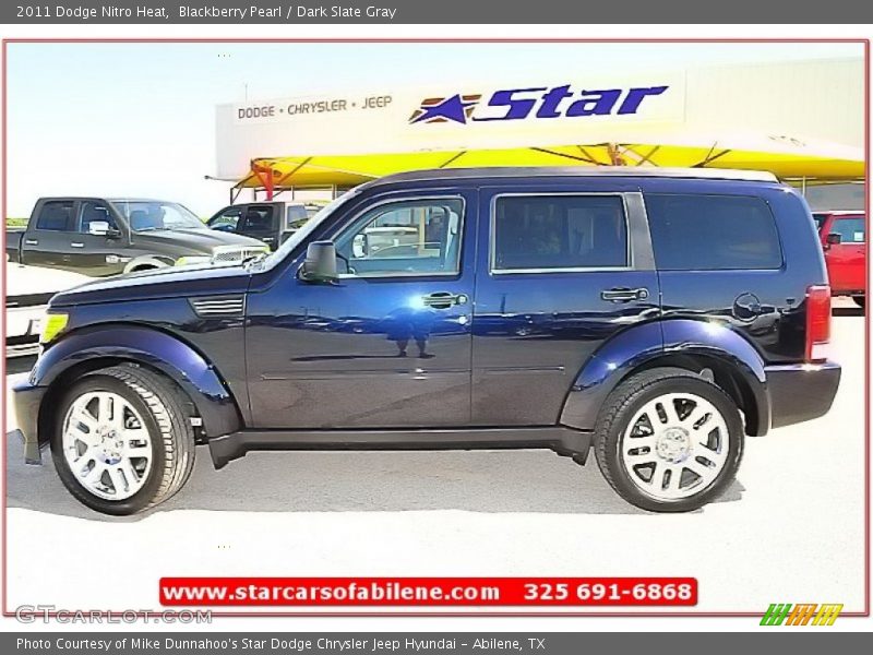 Blackberry Pearl / Dark Slate Gray 2011 Dodge Nitro Heat
