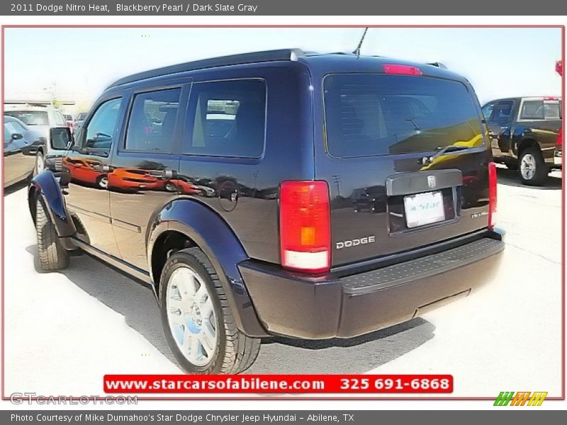 Blackberry Pearl / Dark Slate Gray 2011 Dodge Nitro Heat