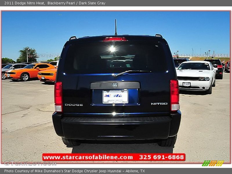 Blackberry Pearl / Dark Slate Gray 2011 Dodge Nitro Heat