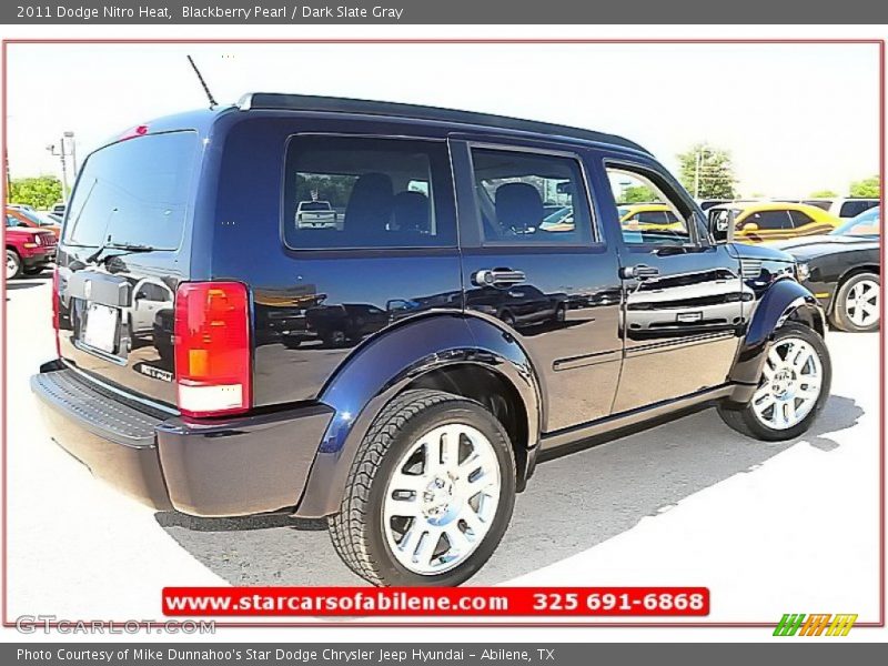 Blackberry Pearl / Dark Slate Gray 2011 Dodge Nitro Heat