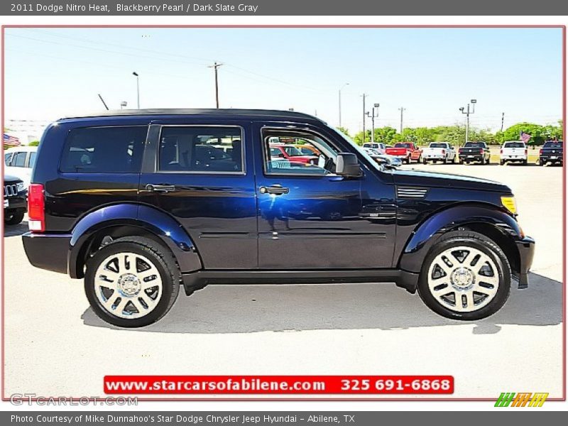 Blackberry Pearl / Dark Slate Gray 2011 Dodge Nitro Heat