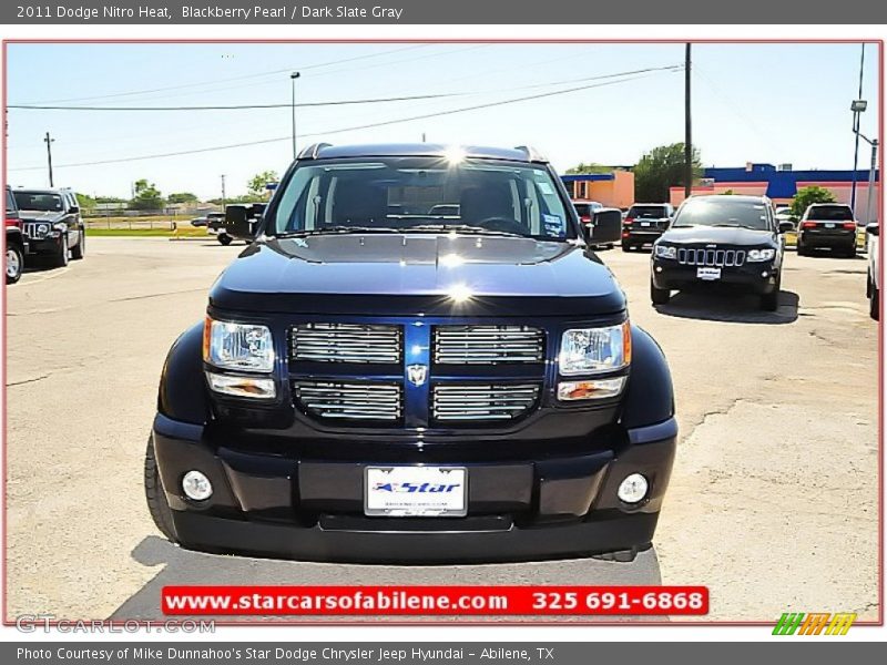 Blackberry Pearl / Dark Slate Gray 2011 Dodge Nitro Heat