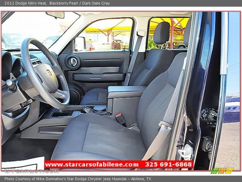 Blackberry Pearl / Dark Slate Gray 2011 Dodge Nitro Heat