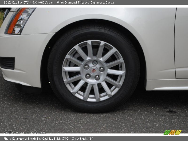 White Diamond Tricoat / Cashmere/Cocoa 2012 Cadillac CTS 4 3.0 AWD Sedan