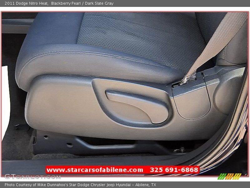 Blackberry Pearl / Dark Slate Gray 2011 Dodge Nitro Heat