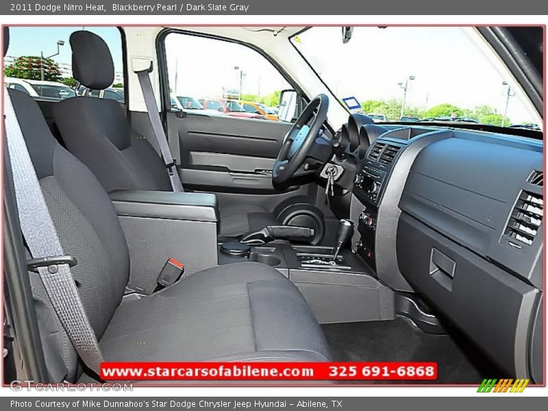 Blackberry Pearl / Dark Slate Gray 2011 Dodge Nitro Heat