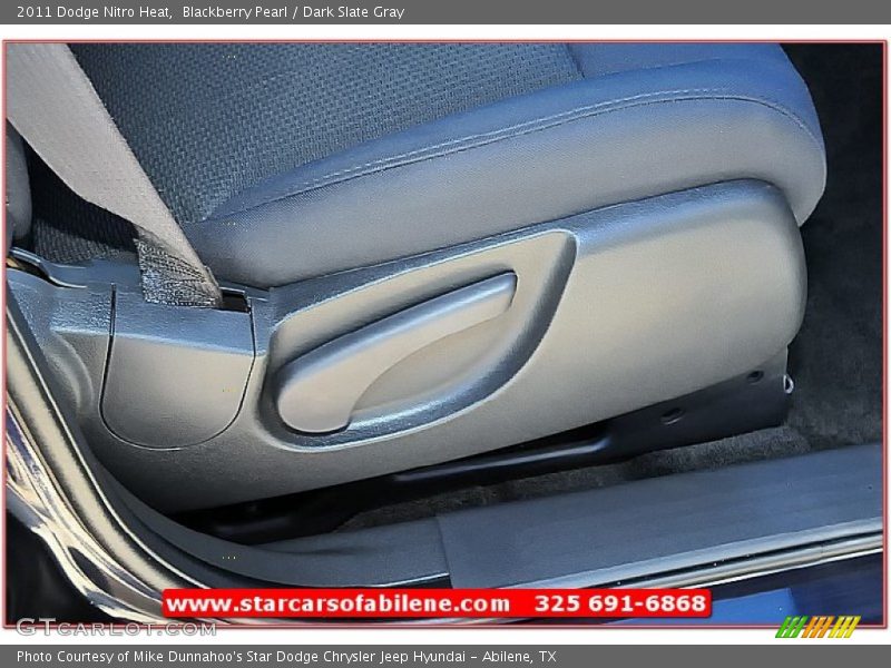 Blackberry Pearl / Dark Slate Gray 2011 Dodge Nitro Heat