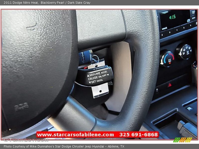Blackberry Pearl / Dark Slate Gray 2011 Dodge Nitro Heat