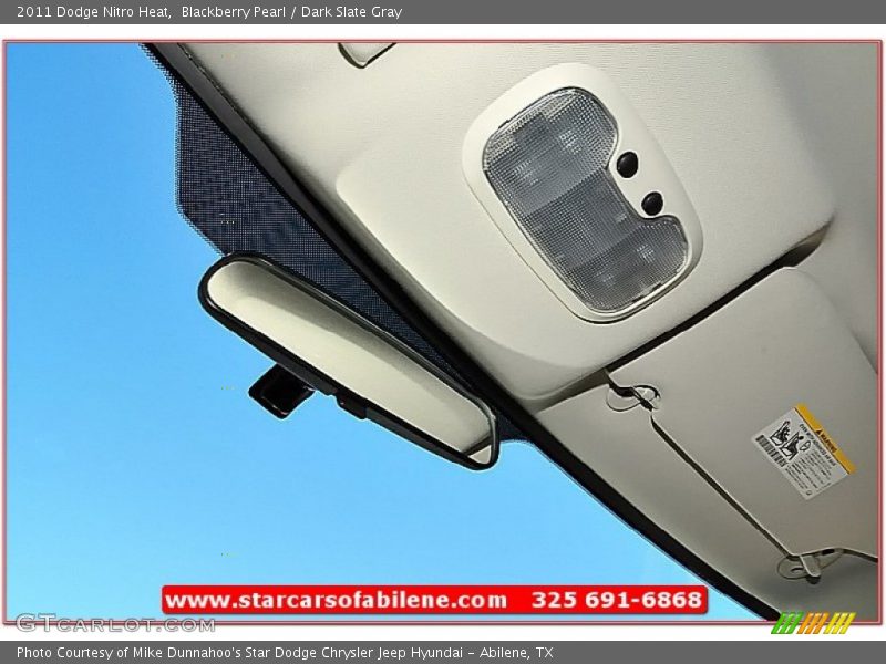 Blackberry Pearl / Dark Slate Gray 2011 Dodge Nitro Heat