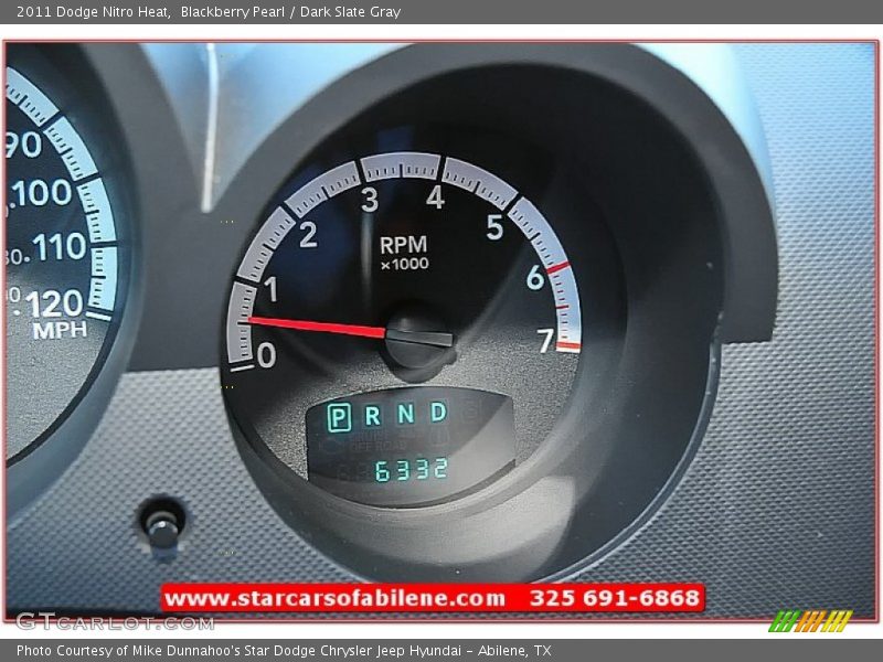 Blackberry Pearl / Dark Slate Gray 2011 Dodge Nitro Heat