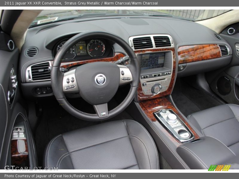 Warm Charcoal/Warm Charcoal Interior - 2011 XK XKR Convertible 