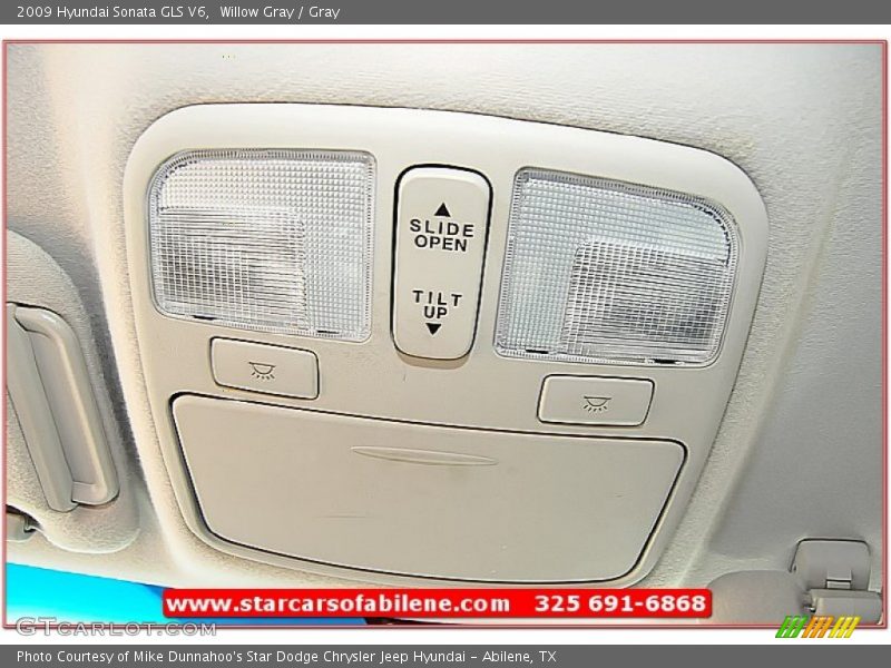 Willow Gray / Gray 2009 Hyundai Sonata GLS V6