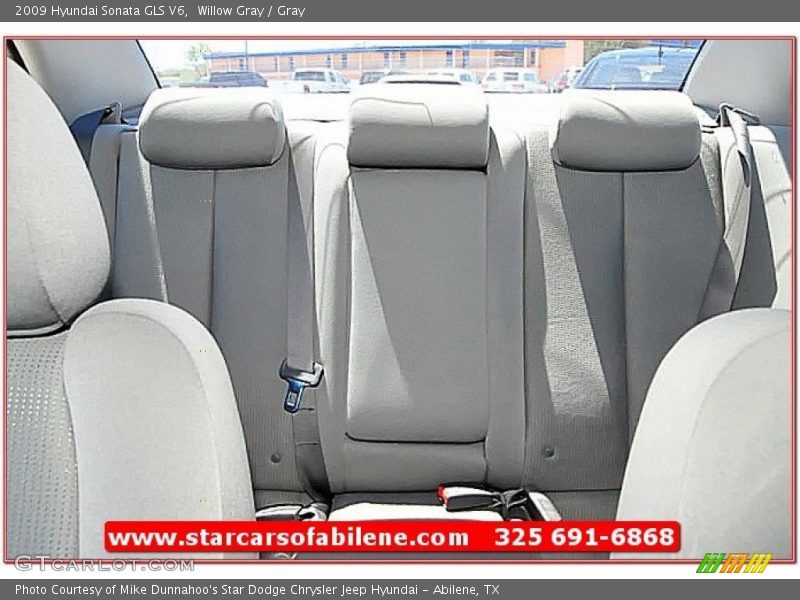 Willow Gray / Gray 2009 Hyundai Sonata GLS V6