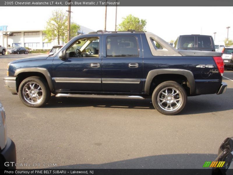 Dark Blue Metallic / Tan/Neutral 2005 Chevrolet Avalanche LT 4x4