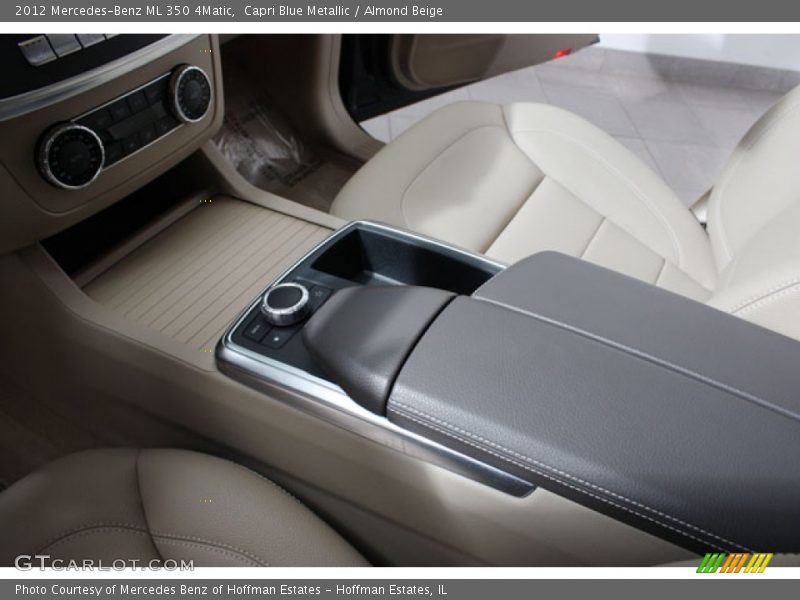 Capri Blue Metallic / Almond Beige 2012 Mercedes-Benz ML 350 4Matic