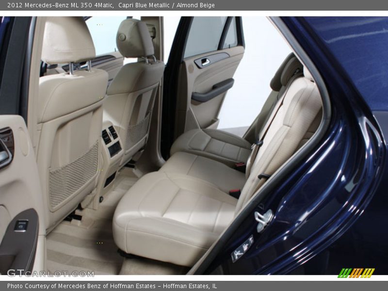 Capri Blue Metallic / Almond Beige 2012 Mercedes-Benz ML 350 4Matic