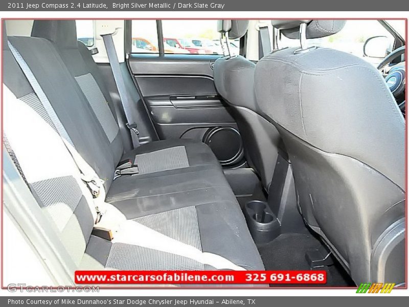 Bright Silver Metallic / Dark Slate Gray 2011 Jeep Compass 2.4 Latitude