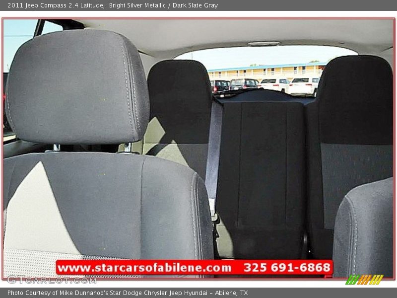 Bright Silver Metallic / Dark Slate Gray 2011 Jeep Compass 2.4 Latitude