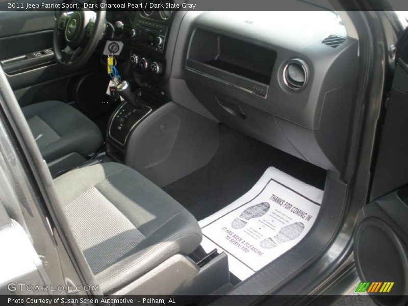 Dark Charcoal Pearl / Dark Slate Gray 2011 Jeep Patriot Sport