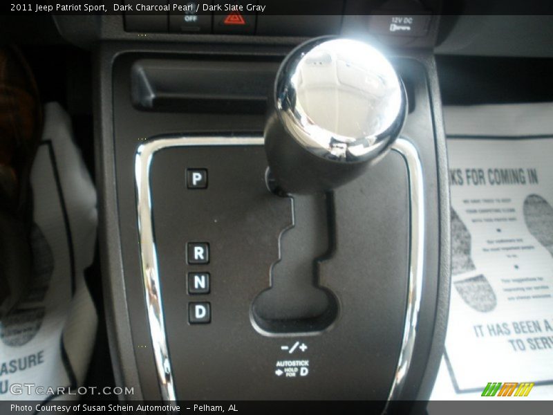 Dark Charcoal Pearl / Dark Slate Gray 2011 Jeep Patriot Sport