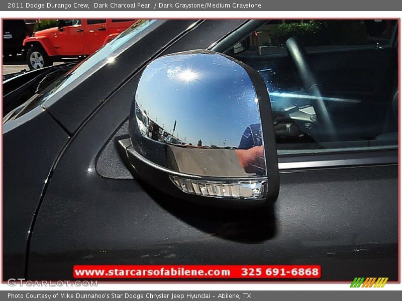 Dark Charcoal Pearl / Dark Graystone/Medium Graystone 2011 Dodge Durango Crew