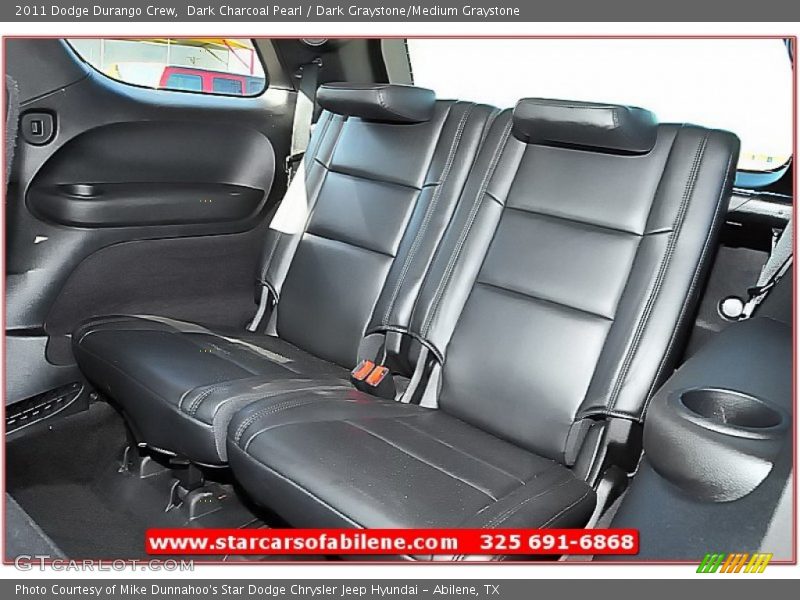Dark Charcoal Pearl / Dark Graystone/Medium Graystone 2011 Dodge Durango Crew