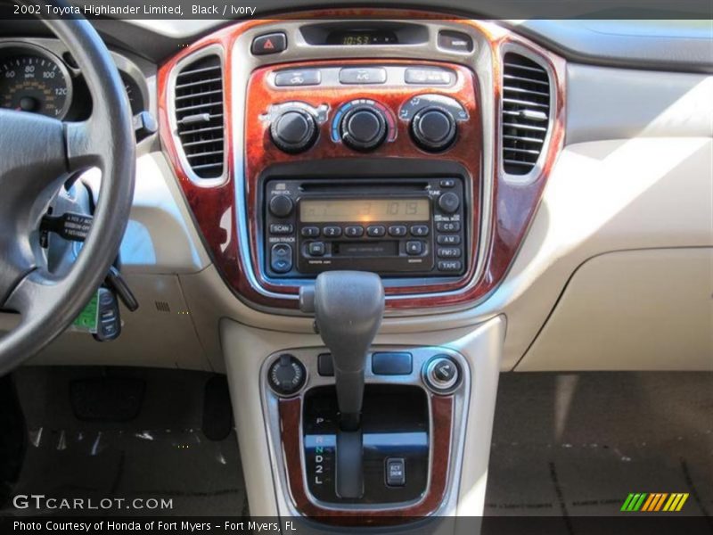 Black / Ivory 2002 Toyota Highlander Limited