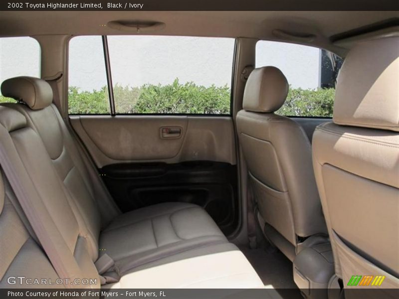 Black / Ivory 2002 Toyota Highlander Limited