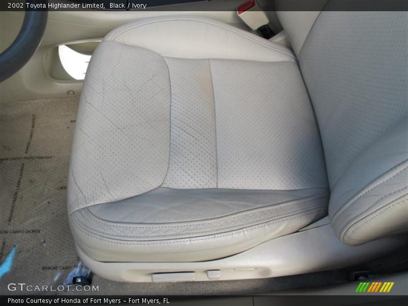 Black / Ivory 2002 Toyota Highlander Limited